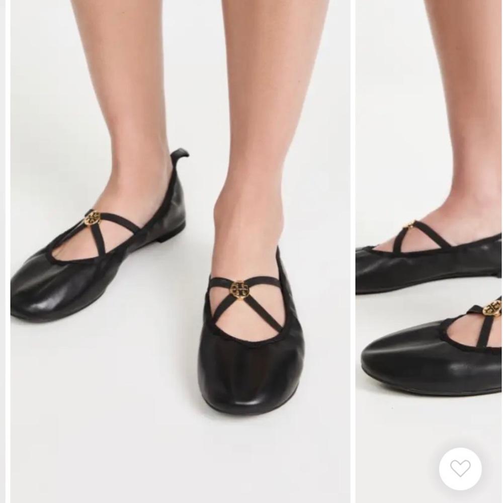 Tory Burch Soft Scrunch Ballet Flats Size 8.5